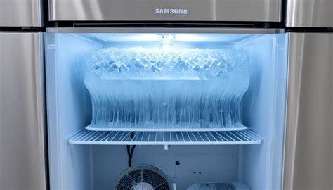 samsung fridge ice buildup on back wall|Samsung Refrigerator Repair